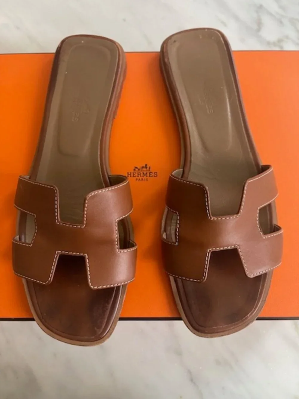 Hermes Oran-Please note size 38 - Picture 2 of 5